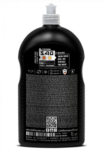 Scholl S40 Anti-Swirl Polírpaszta 1L