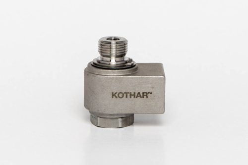 Kothar 90° Forgócsatlakozó, 3/8"M-3/8"F (INOX)