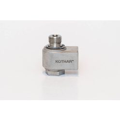 Kothar 90° Forgócsatlakozó, 3/8"M-1/4"F (INOX)