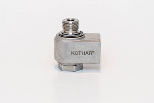 Kothar 90° Forgócsatlakozó, 3/8"M-1/4"F (INOX)