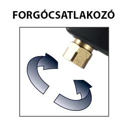 Szórópisztoly MV925, téli weep üzemmóddal, forgócsatlakozóval