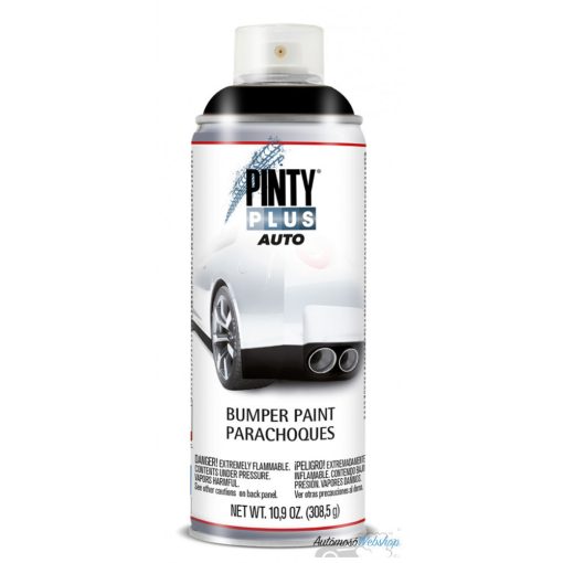 Pinty Plus Auto Lökhárító spray normál fekete 400ml
