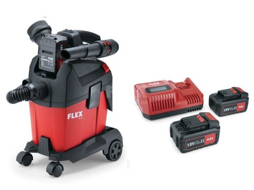 FLEX VC 6 L MC 18.0 / 5.0 Set akkus porszívó futóművel