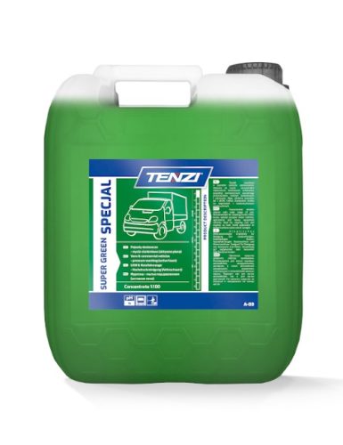 Tenzi Super Green Special 5L - Motorblokk tisztító és munkagép mosó (pH14)