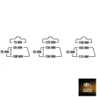 ADBL Roller Hard Cut Da 75 Polírozó korong 75 mm 