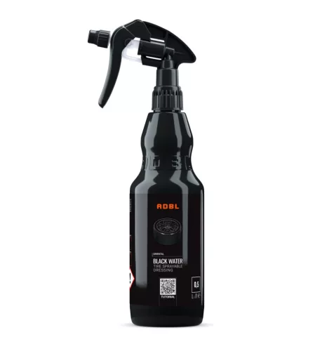 ADBL Black Water 500ml - Gumiápoló vízlepergető hatással