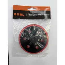   ADBL Roller Backing Plate 125 D21 V2  - Tépőzáras Tartótányér 125 mm 