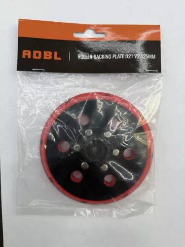 ADBL Roller Backing Plate 125 D21 V2  - Tépőzáras Tartótányér 125 mm 