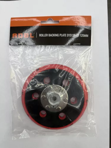 ADBL Roller Backing Plate 125 D15  - Tépőzáras Tartótányér 125 mm 