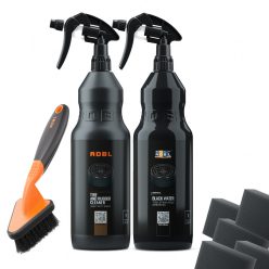   ADBL Tire and Rubber Cleaner + Black Water (1000ml) - Gumitisztító és gumiápoló csomag