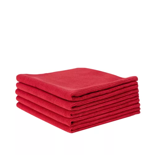 Blend Brothers Charmie Szegélymentes mikroszálas kendő 5db 40×40 cm (420 gsm) Piros