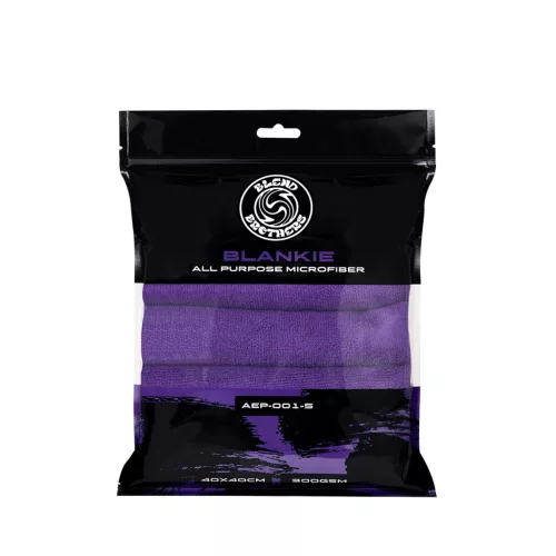Blend Brothers Blankie Szegélymentes mikroszálas kendő 5db 40×40 cm (300 gsm) Lila