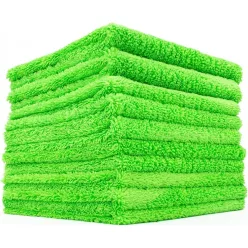   AMWS Buffing Edgeless Lime 500GSM - mikroszálas kendő visszatörléshez