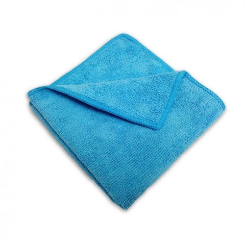 AMWS Eco Blue univerzális mikroszálas kendő 320GSM 40x40