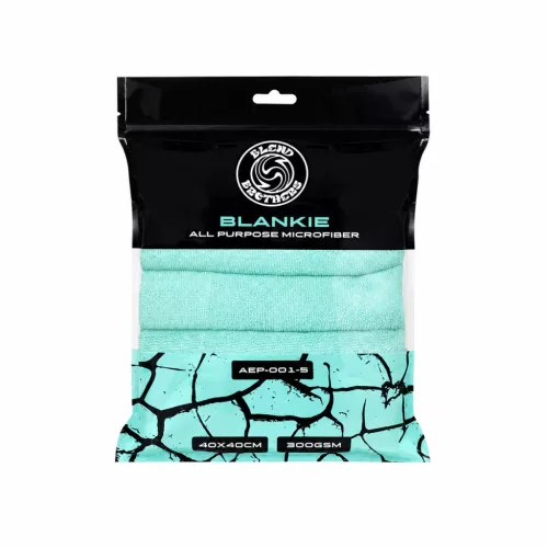 Blend Brothers Blankie Szegélymentes mikroszálas kendő 5db 40×40 cm (300 gsm) Türkiz