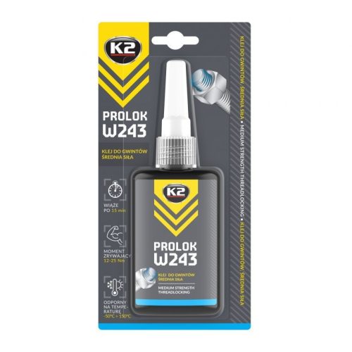 K2 Prolok 243 6Ml Csavarrögzítő