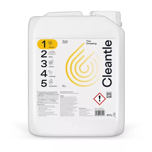 Cleantle Tire Dressing 5L - Gumiápoló
