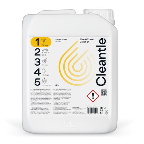 Cleantle Tire&Wheel Cleaner - Gumiabroncs tisztító 5L