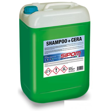Sipom Shampoo + Cera 5Kg - Viaszos Autósampon