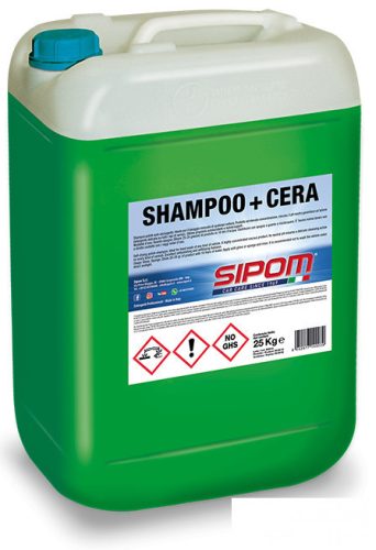 Sipom Shampoo + Cera 5Kg - Viaszos Autósampon