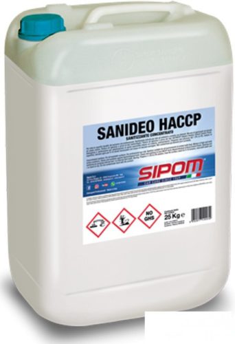 Sipom Sanideo HACCP 25Kg Koncentrált, nem schimogén zsírtalanító mosószer.