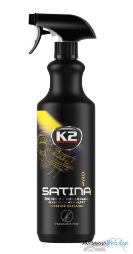 K2 Satina Pro 1L - Illatmentes Műszerfalápoló És Regeneráló