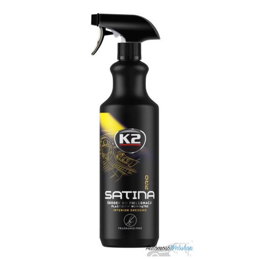 K2 Satina Pro 1L – Illatmentes Műszerfalápoló És Regeneráló