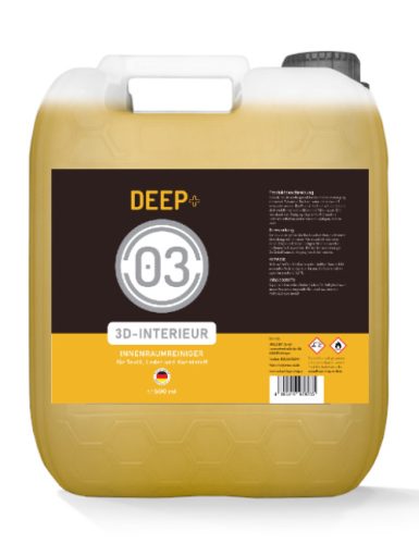 DEEP+ 3D Interieur - Belsőtér tisztító és ápoló 30 Liter