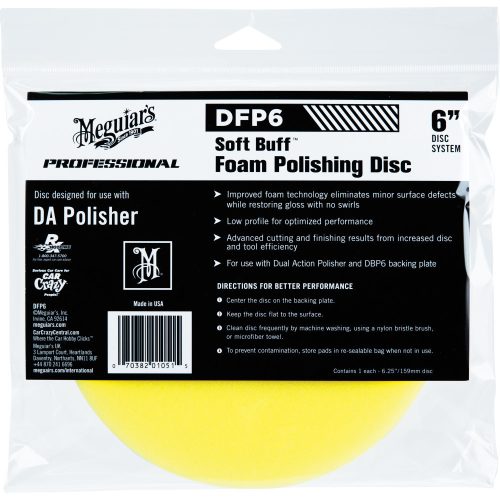 Meguiar's Foam Polishing Pad 6"