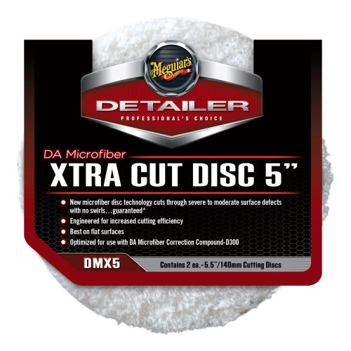 Meguiar's DA Microfibre Xtra Cutting Pad 5" (2db)