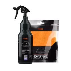   ADBL Glass Cleaner Ultra 1L & Goofer Towel - Üvegtisztító csomag