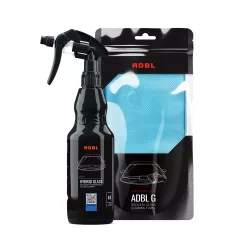  ADBL Hybrid Glass Cleaner 0,5L & G Towel - Vízlepergető üvegtisztító csomag