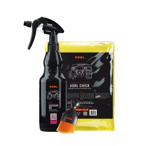 ADBL Interior QD 0,5L & Chick & Smooth Operator - Zongoralakk tisztító csomag