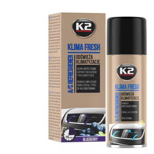 K2 Klima Fresh 150ml Blueberry Klímatisztító Spray