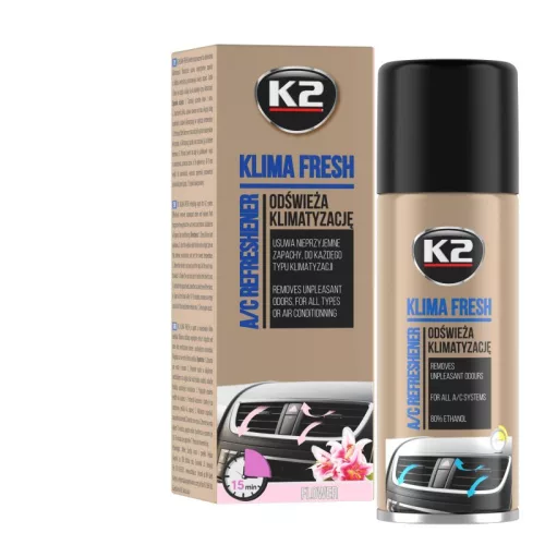 K2 Klima Fresh 150ml Flower Klímatisztító Spray