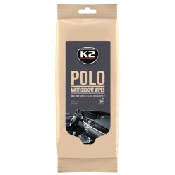   K2 Polo Matt - Műszerfal tisztító És Ápoló kendő (24 db)