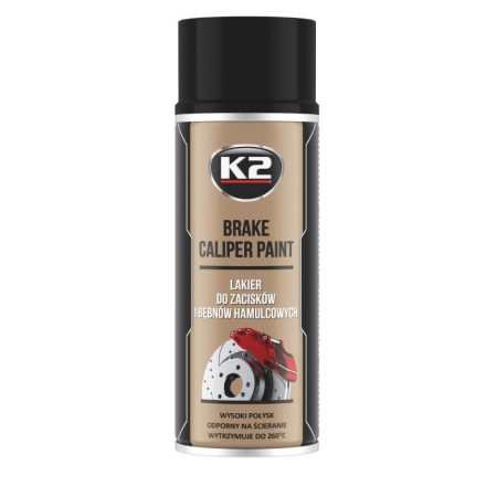 K2 Brake Caliper Paint 400ml - Fekete Féknyereg Festék