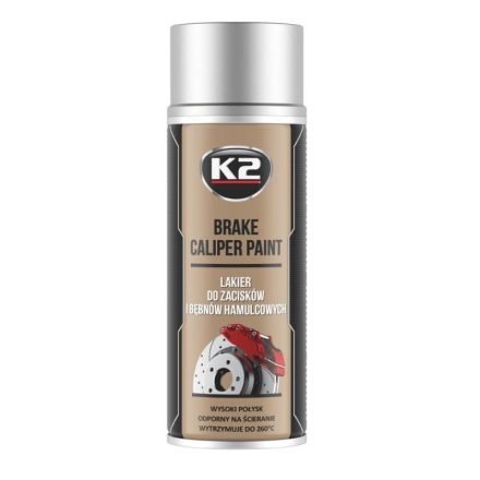 K2 Brake Caliper Paint 400ml - Ezüst Féknyereg Festék