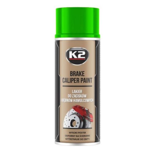 K2 Brake Caliper Paint 400ml - Zöld Féknyereg Festék