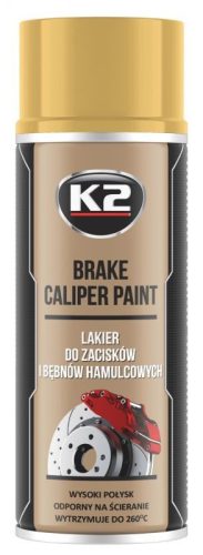 K2 Brake Caliper Paint 400ml - Arany Féknyereg Festék