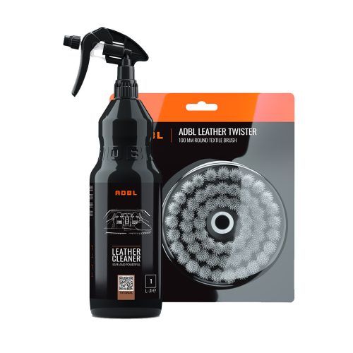 ADBL Leather Cleaner 1L & Twister 100 - Bőrtisztító csomag