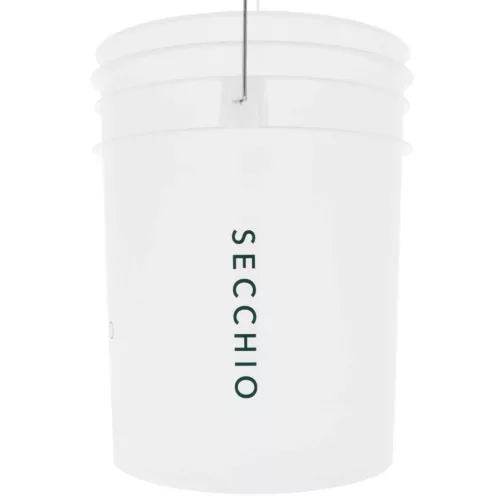 Monello Secchio Autókozmetikai vödör fekete szeparátorral