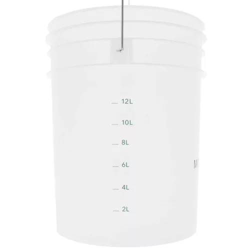 Monello Secchio Autókozmetikai vödör zöld szeparátorral