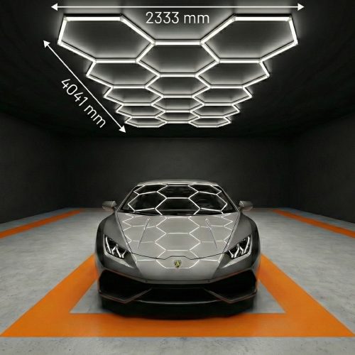 Optonica Hexagon világítás - 14 részes hideg fehér