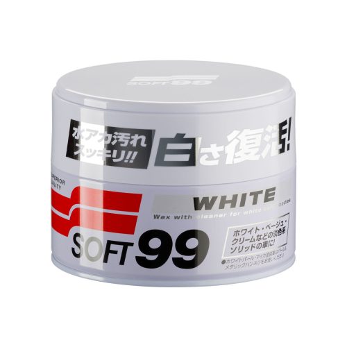Soft99 White Soft Wax 300g - Fehér autókhoz