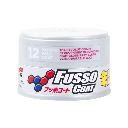 Soft99 Fusso Coat Light - 12 hónapos wax fehér és világos autóra