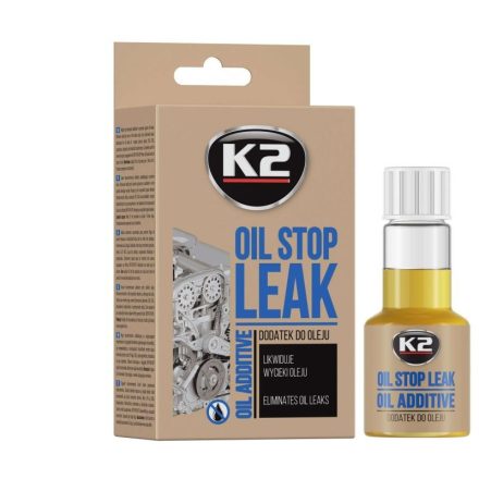 K2 Stop Leak Oil 50ml - Olajszivárgás Gátló