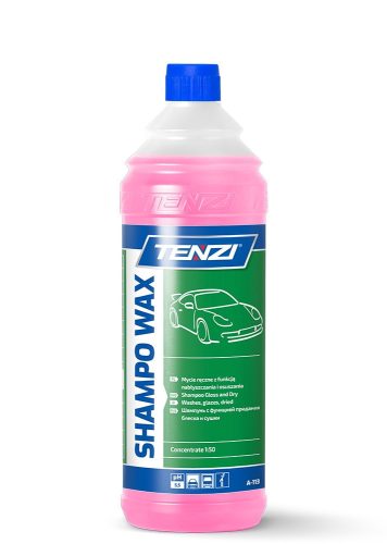 Tenzi Shampoo Wax 1L - Carnauba waxos autósampon