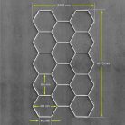Unicarat Hexa világítás - 14 részes (Meleg fehér)