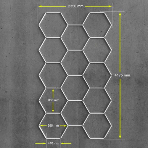 Unicarat Hexa világítás - 14 részes (Meleg fehér)